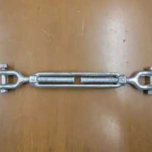 1/2-Inch Hot-Dip Galvanized Turnbuckle – Weather-Resistant Tensioning Device