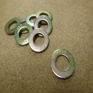 1/4″ SAE Grade 8 Flat Washer – Durable Structural Use