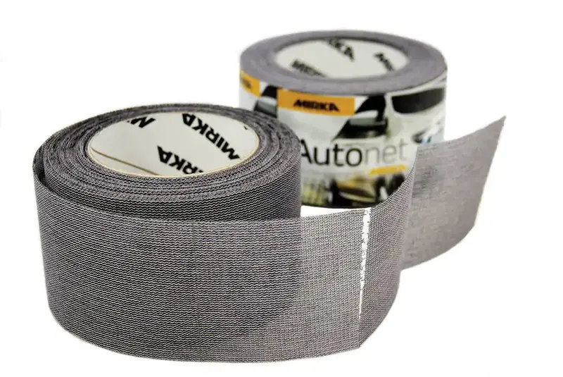 2.75-Inch x 11-Yard Perforated Grip Abrasive Roll – Mirka Autonet PerfoRolls, Assorted Grits
