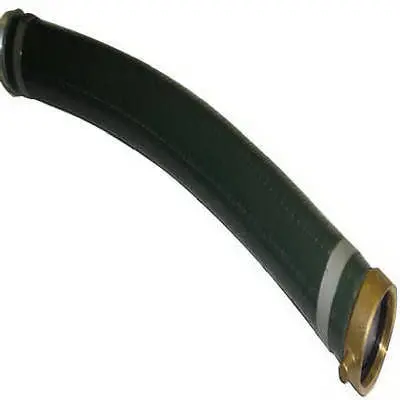 2-Inch Green HD Water Pump Discharge Hose – 20-Foot Reinforced Length