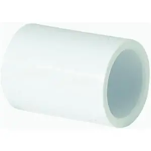 2-Inch PVC Schedule 40 Slip-to-Slip Coupling Fittings (50-Pack)