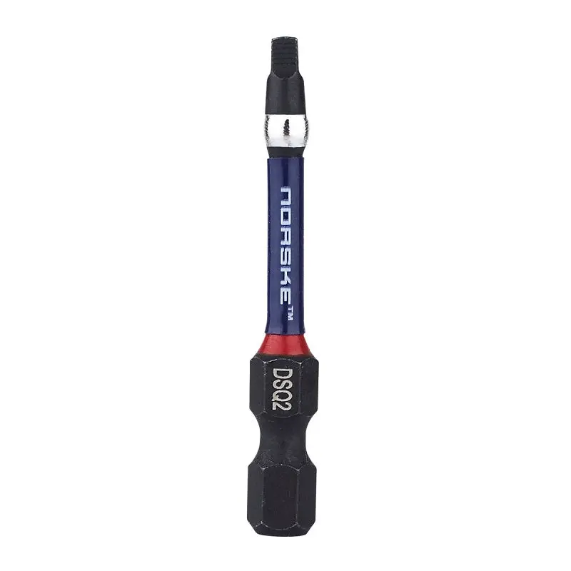 #2 Square (Robertson) Screwdriver Bit – White-Anodized Finish