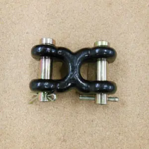 3/8-Inch Double Clevis – Dual-Pin Rigging Fitting for Secure Anchoring