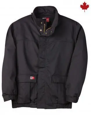 3-in-1 Flame-Resistant Bomber Jacket – Big Bill Westex UltraSoft® L490US9