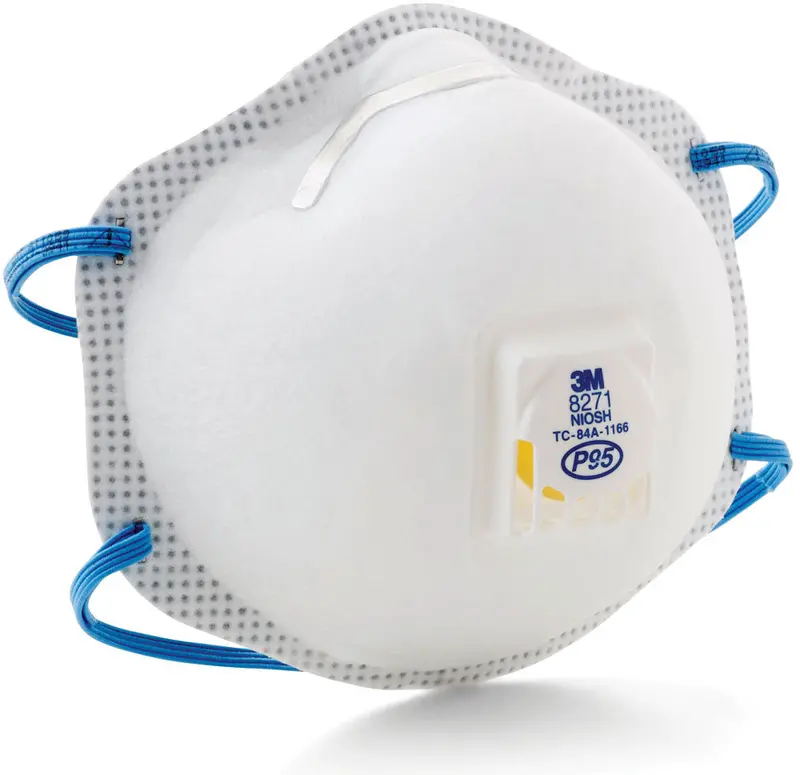3M 8271 P95 Disposable Particulate Respirator – Box of 10