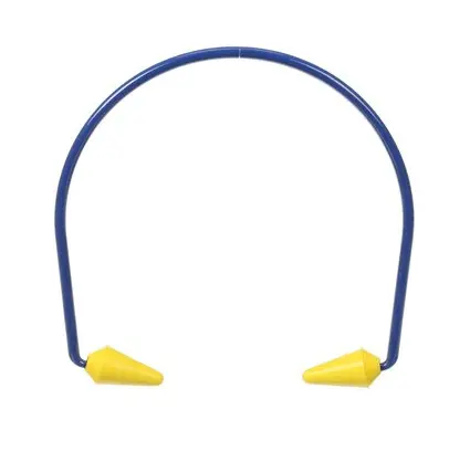 3M E-A-R® Caboflex® Banded Hearing Protector – Blue/Yellow, Uncorded (10 Pairs)
