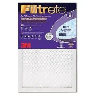 3M Filtrete 2000DC-6 Ultra Performance Furnace Air Filter – 16″ x 20″ x 1″ (Pack of 6)