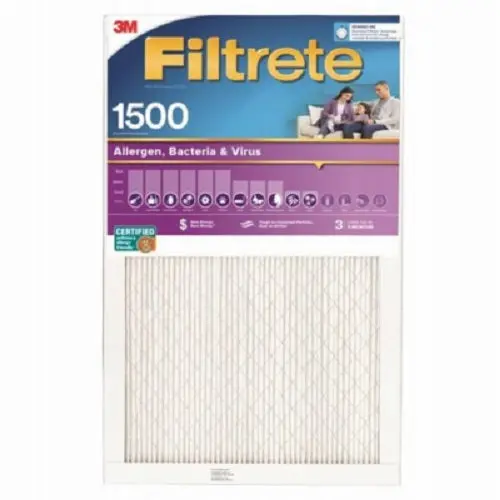 3M Filtrete 2005-4 Air Filter – 14″ x 20″ x 1″, Purple, MPR 1500, 3-Month Standard Replacement (4-Pack)