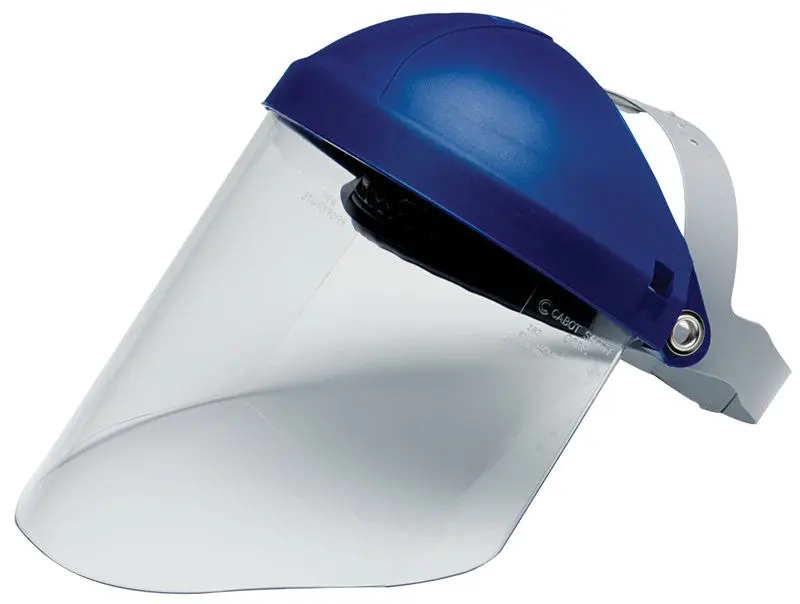 3M H8A Ratchet Headgear with Clear Propionate or Polycarbonate Face Shield