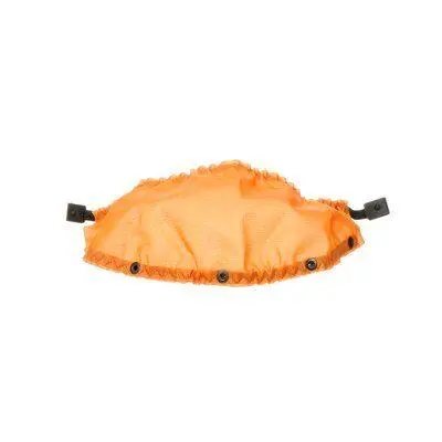 3M Hard Hat Front Visor Seal – Orange Silicone Gasket (10 per Case)