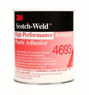 3M High-Performance Industrial Plastic Adhesive 4693