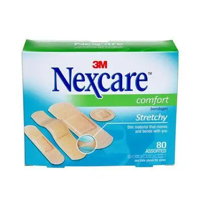 3M Nexcare Comfort Adhesive Bandages – 12 Boxes × 80 Count (960 Total)