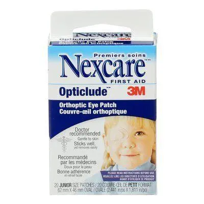 3M Nexcare Opticlude Pediatric Eye Patch – 36 Boxes × 20 Patches (720 Total)