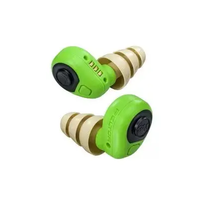 3M PELTOR Electronic Earplugs – Green Noise-Canceling Hearing Protection (EEP-100)