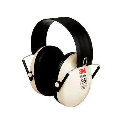 3M PELTOR Optime 95 H6F/V Folding Over-the-Head Earmuffs – 10-Pair Case