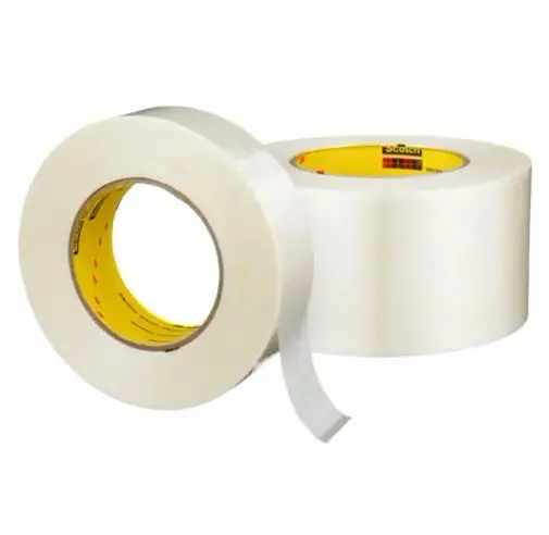 3M Scotch Filament Tape – 24mm x 55m, High-Strength Reinforced Packaging Tape (Case of 36)