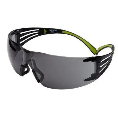 3M SecureFit 400 Series Grey Anti-Fog Safety Glasses – High-Contrast Vision Support (7100112433, SF402AF-GRY)