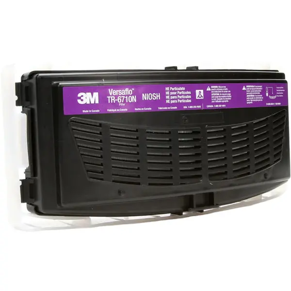 3M Versaflo High-Efficiency Particulate Air (HEPA) Filter – Extended-Life Design (TR-6710N-5)