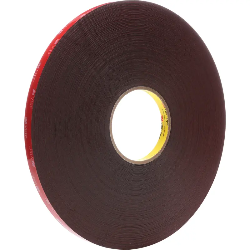 3M VHB Heavy-Duty Mounting Tape – Black, 1/2-Inch x 36-Yard Roll, 5952-1/2X36