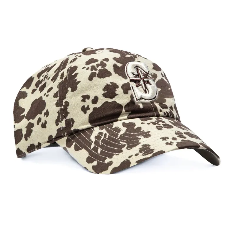 47 Brand Bessie Seattle Mariners Cleanup Hat – Brown Cow Print