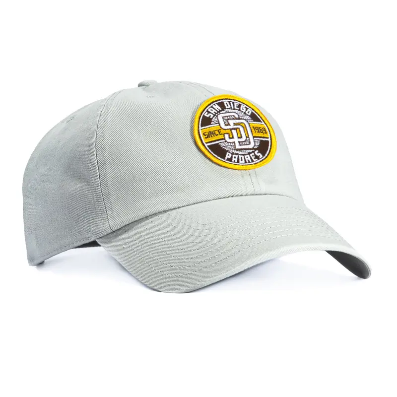 47 Brand Cleanup San Diego Padres Est. 1969 Strapback – Grey
