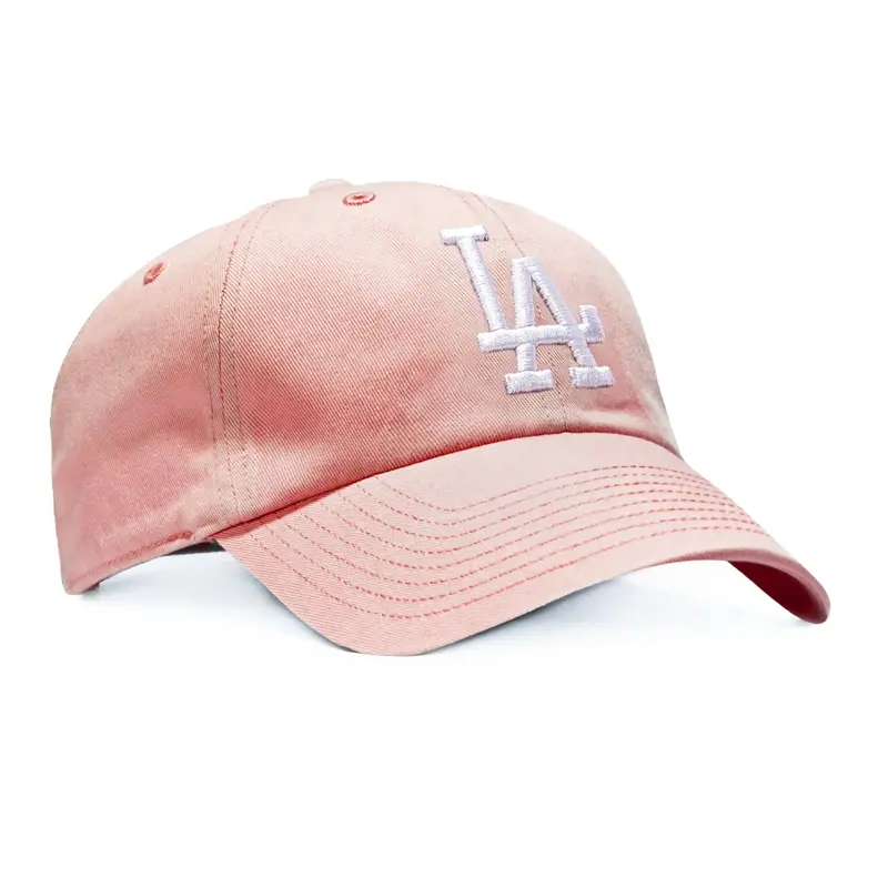 47 Brand Los Angeles Dodgers Adjustable Cleanup Hat – Dark Pink