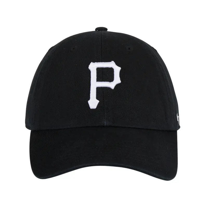 47 Brand Pittsburgh Pirates Cleanup Adjustable Cap – Black & White