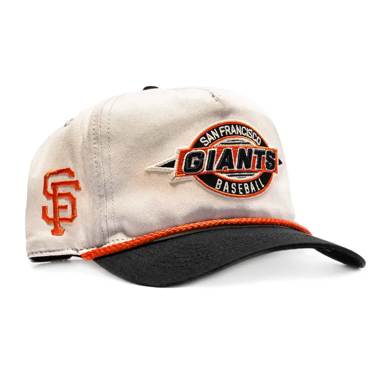 47 Brand San Francisco Giants Frame Out Snapback Hat – Stone & Black