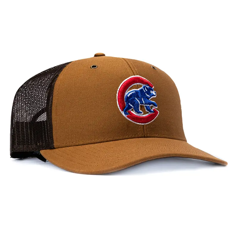 47 Brand x Carhartt Chicago Cubs Trucker Snapback – Brown