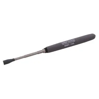 5 lb Compact Magnetic Pickup Tool – Gray Tools Lightweight Telescoping Retrieval Tool (Model 89901)