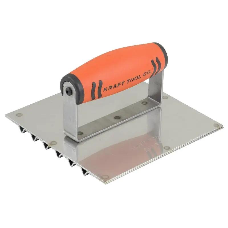 6″ × 6″ Stainless Steel Safety Edger — .25″ Bit, PF Handle (Model CF131PF)