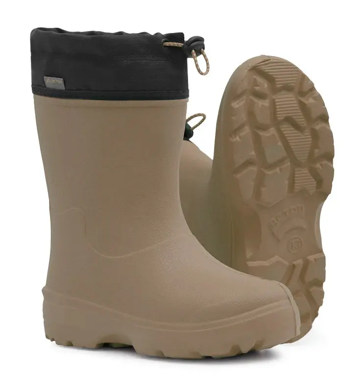 Acton Squishy EVA Kids’ Rain Boots – Lightweight, Insulated Rain Footwear with Removable Liners