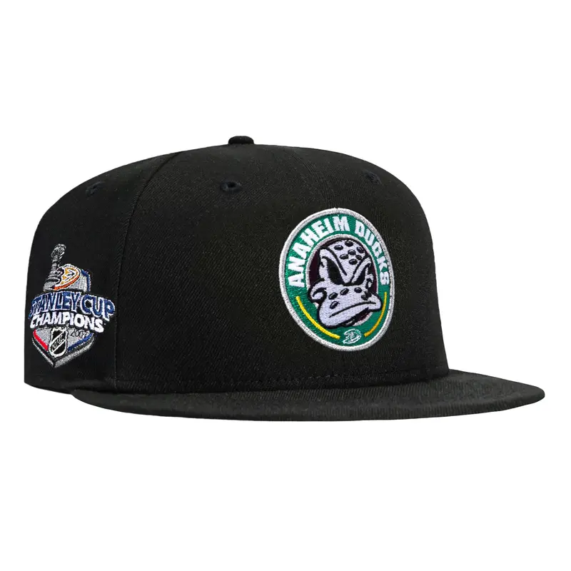 Anaheim Ducks 2007 Stanley Cup Alternate Black Dome 59Fifty Hat