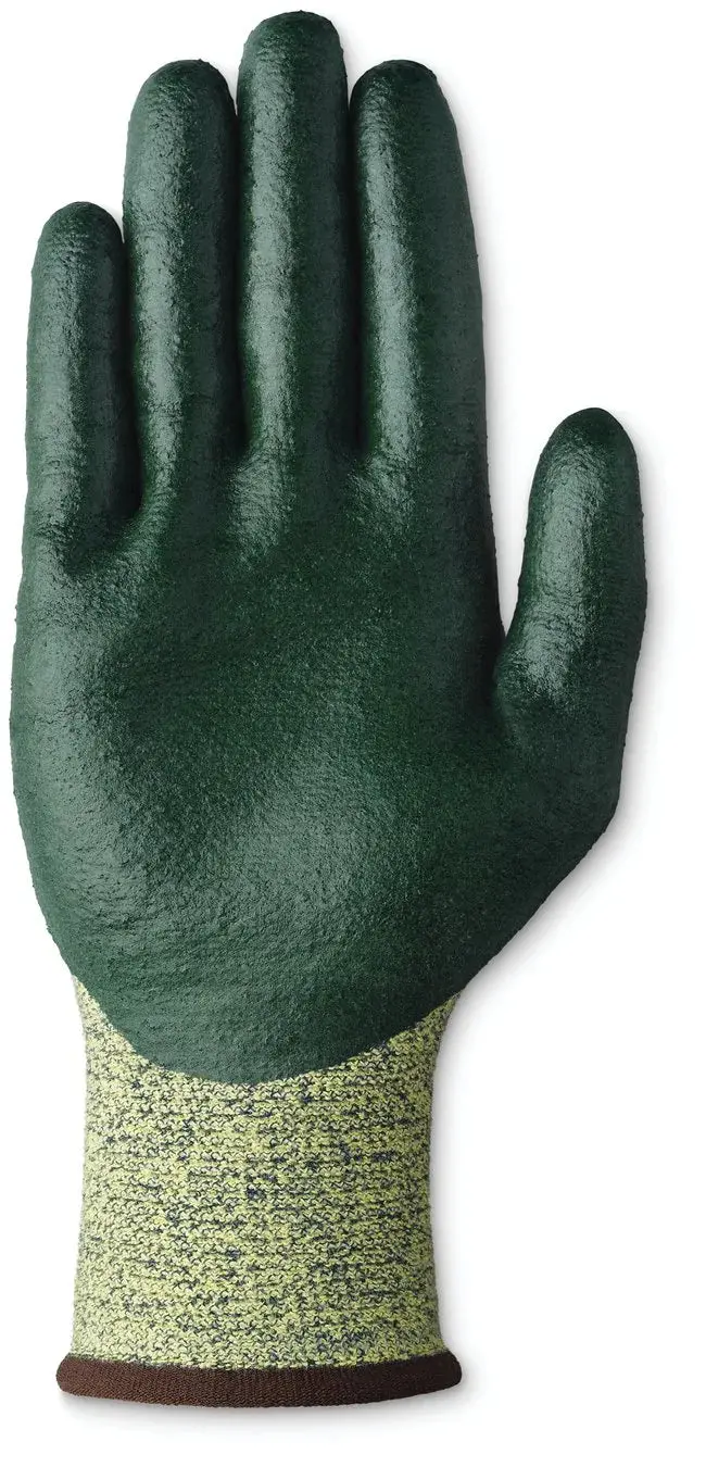 Ansell HyFlex 1151111 Cut-Resistant Work Gloves with Intercept Technology – Medium Duty