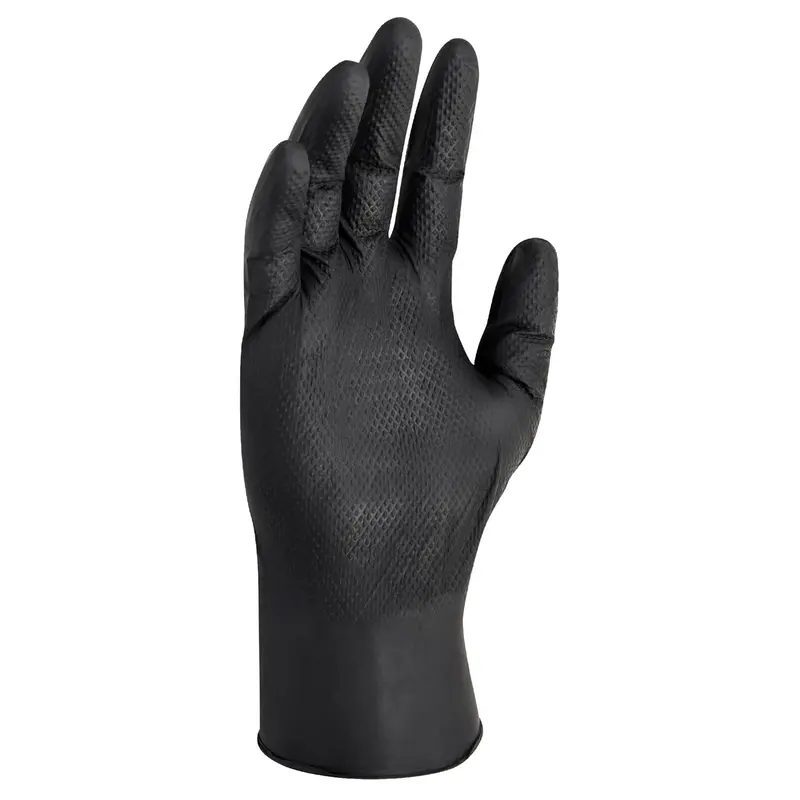 Ansell KleenGuard G10 Kraken Grip Nitrile Gloves – High-Traction Disposable Hand Protection, 49275