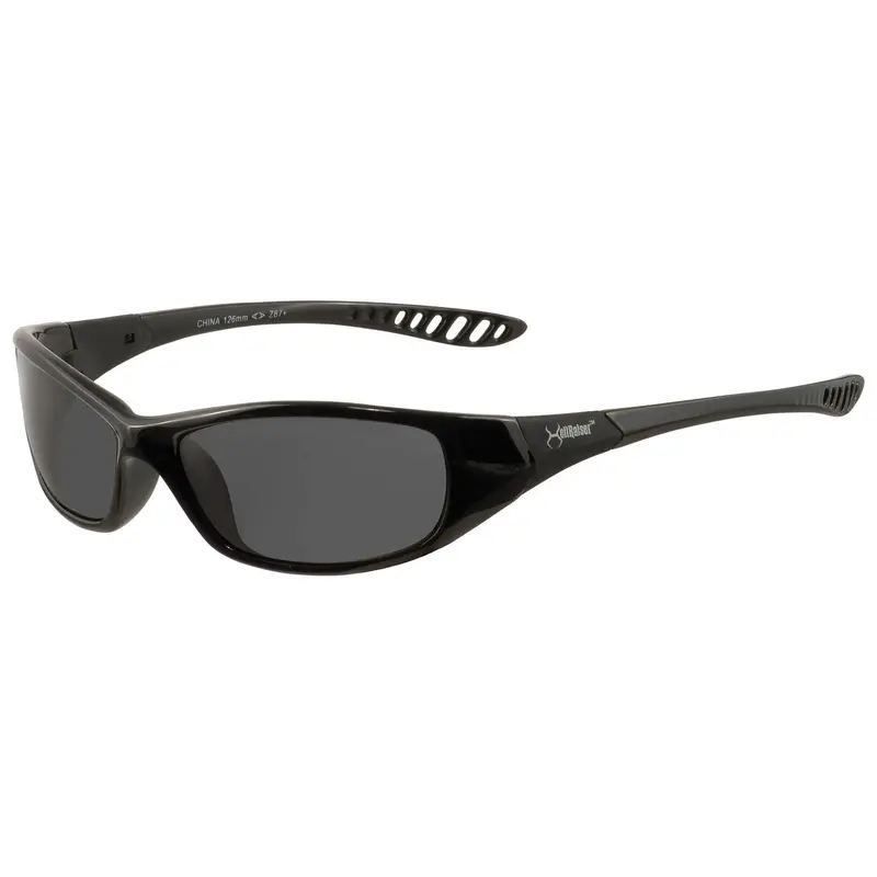 Ansell KleenGuard Hellraiser Safety Glasses – Smoke Lens, Uncoated, Impact-Resistant (25714)