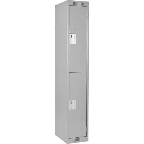 Anthony Steel Mfg Clean Line Economy Dual-Compartment Locker – Assembled