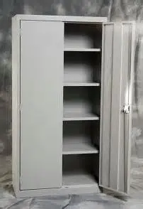 Anthony Steel Mfg Standard Two-Door Steel Storage Cabinet