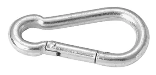 Apex T7645066 Zinc-Plated Spring Snap Link – 5/8″ Opening, 4″ Length (40-Pack)