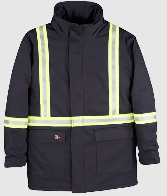 Arctic-Grade High-Visibility Flame-Resistant Parka – Big Bill WESTEX® allout® M305NEX