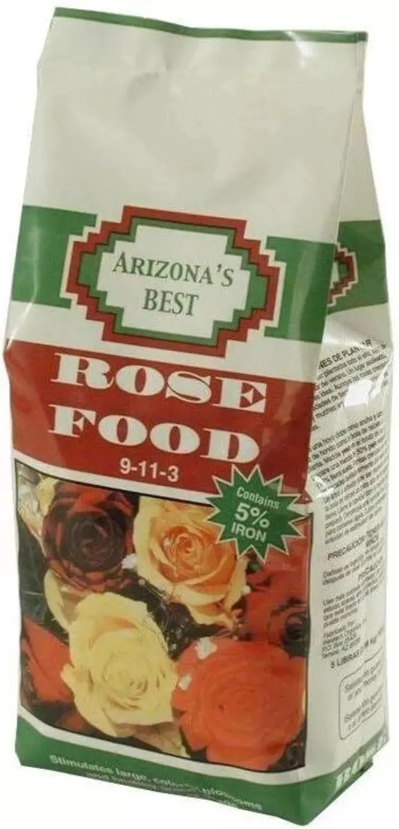 Arizona’s Best Rose Food Fertilizer – 5 LB Bag, 9-11-3 NPK Formula