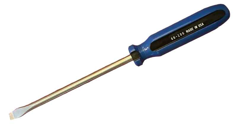 Armstrong 3/8″ x 8″ Round Shank Screwdriver – Heavy-Duty Precision Tool, Model 66-106