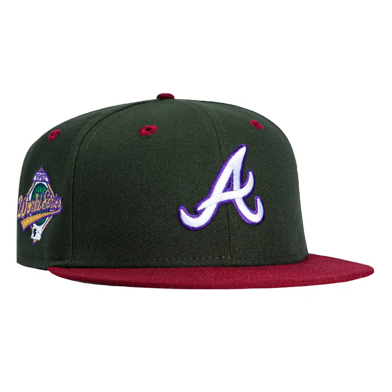 Atlanta Braves 1995 World Series Champion 59Fifty Cap – Green & Cardinal
