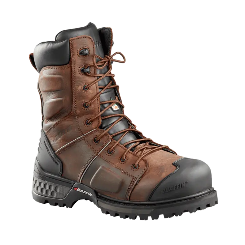 Baffin MONSTER 8-Inch Men’s Steel-Toe Work Boots with Sole Plate – MNSTMP01