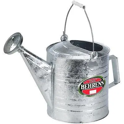 Behrens 210 RH 2.5-Gallon Rust-Resistant Galvanized Sprinkling Can – Pack of 2