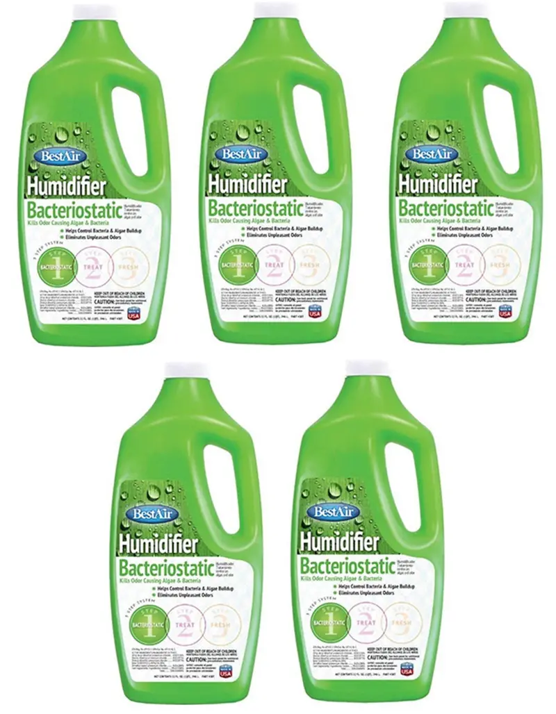 Best Air 3BT-PDQ Humidifier Bacteriostatic Treatment – 32 oz (Pack of 5)