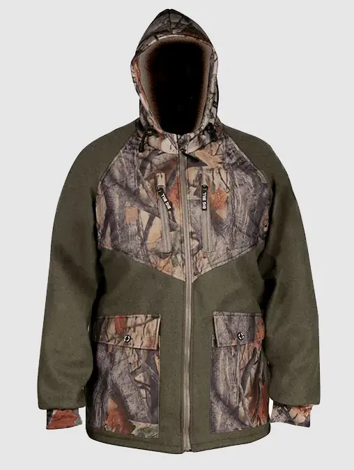 Big Bill BBHARMER Merino Wool Hunting Jacket with Integrated Game Bag