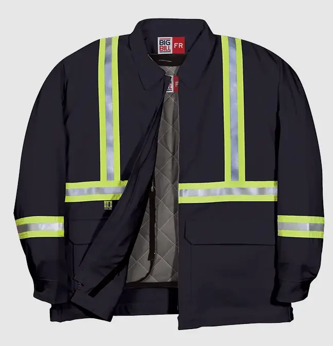 Big Bill CL345US9 WESTEX® ULTRA SOFT® Reflective Flame-Resistant Convertible Jacket