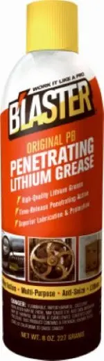 Blaster GR-8A-PB PB-Infused Lithium Grease – 8 oz Can (Pack of 6)