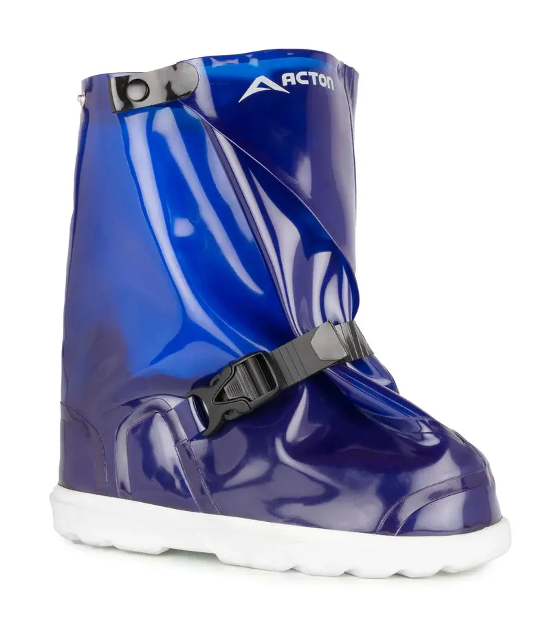 Blue TPU Agri-Food Overshoes – 12-Inch Foodguard by Acton, Model A3407-16